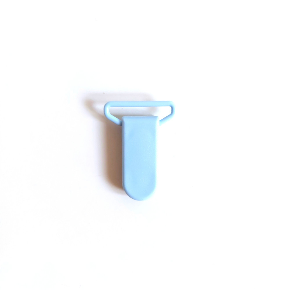 Clip for Baby Pacifier - Color Light Blue